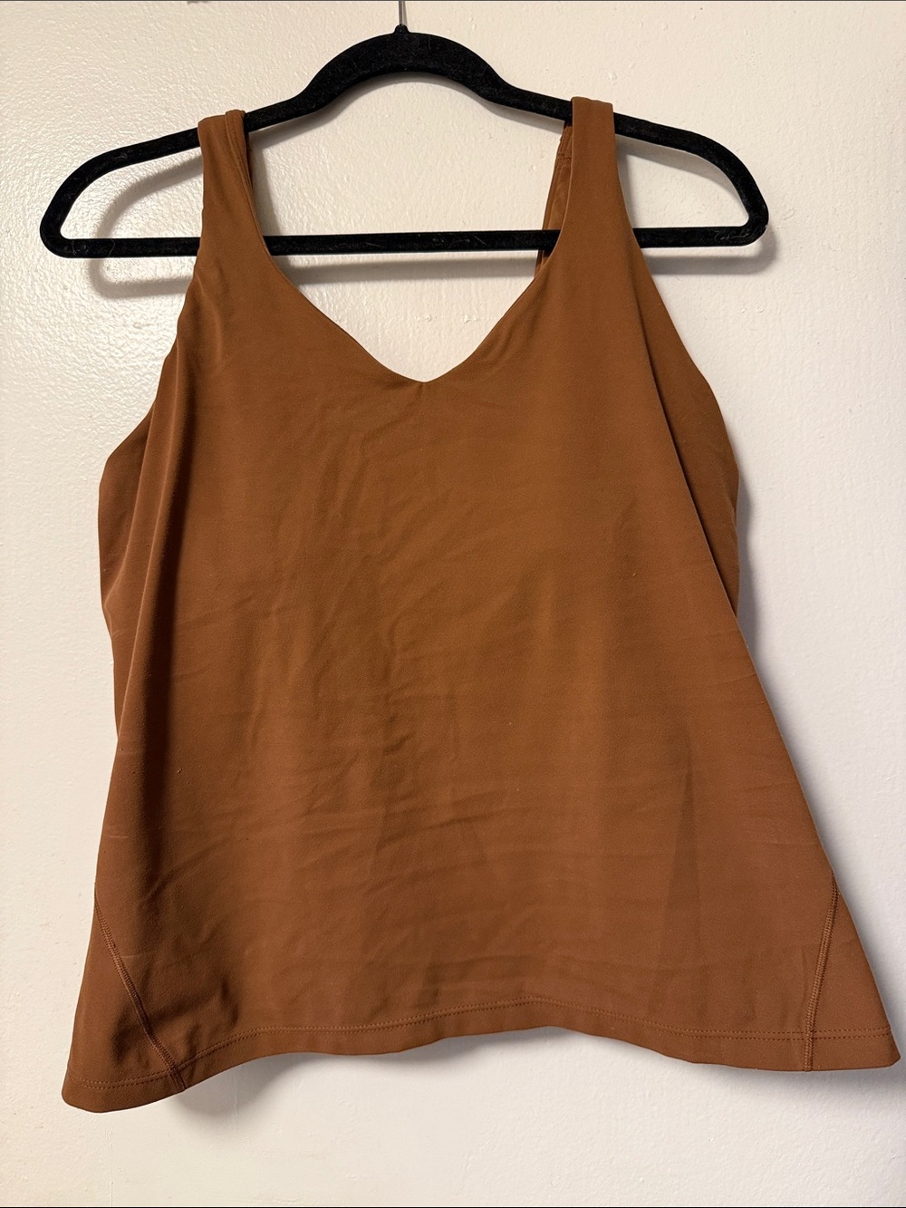 lululemon athletica Brown V-Neck Camisole Tank